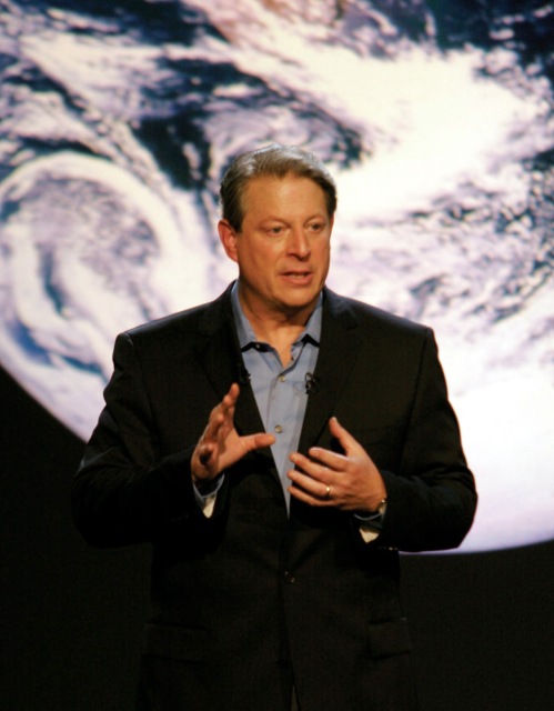 Cerita yang disampaikan Al Gore selalu menarik untuk disimak (weeklyintercept.blogspot.com)